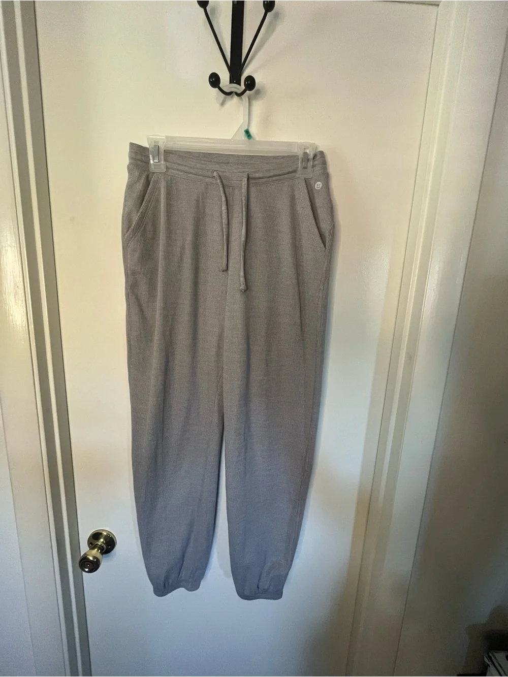 Gilly Hicks Cloud Knit Cozy Gray Joggers - Picture 2 of 5